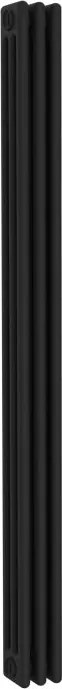 Termosifone in acciaio tubolare 3 colonne 3 elementi interasse 1935 mm ERCOS Comby nero