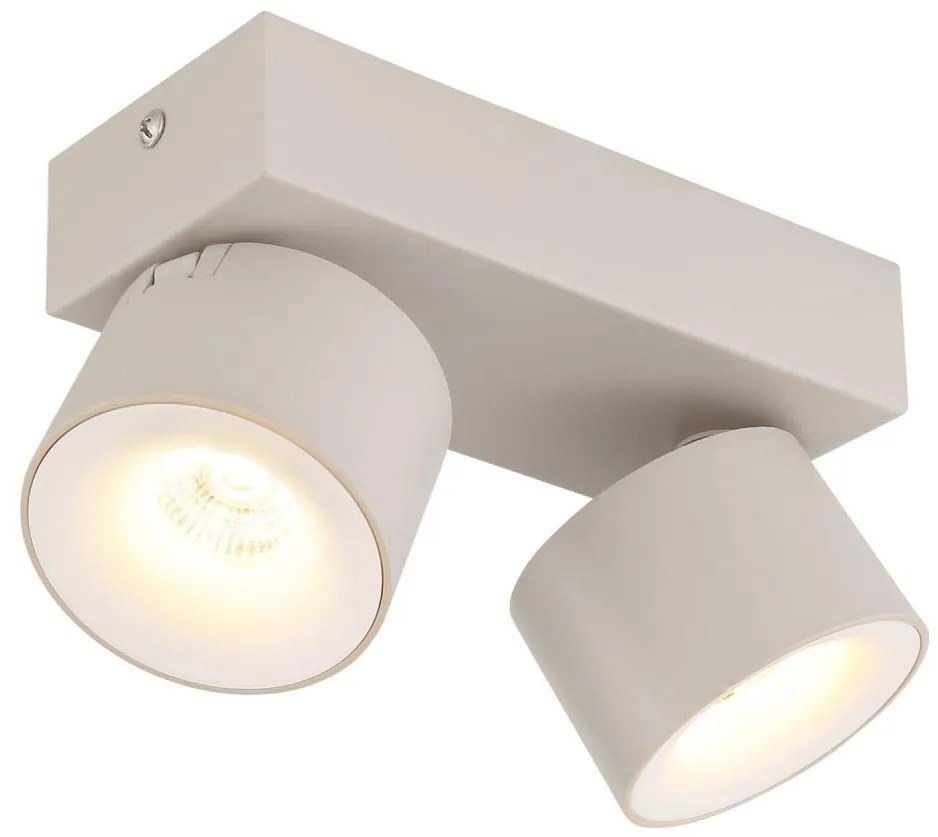 Globo 56961-2S - Faretto LED RAE 2xLED/6W/230V