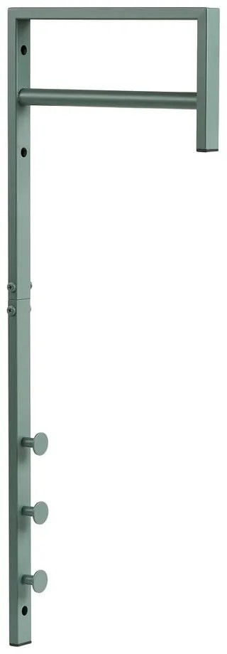 Attaccapanni da parete color menta in metallo 3 cm Trento – House Nordic