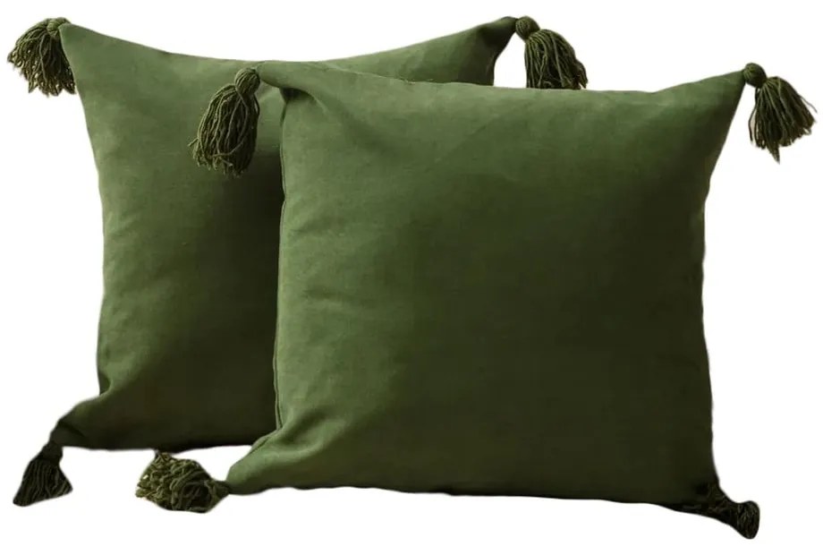 Federe decorative in set 2 pz 43x43 cm Puskul – Mioli Decor