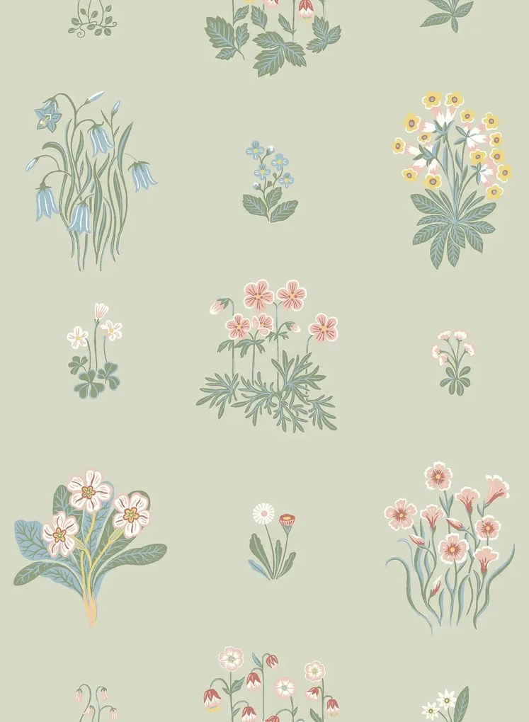 Boråstapeter Carta da parati Ängsflora - 6950