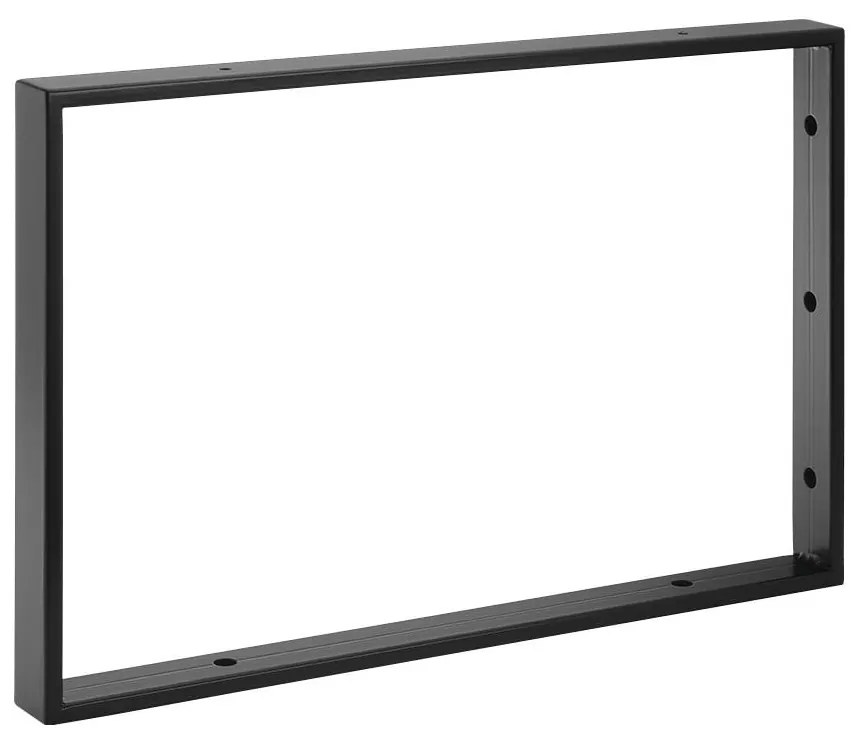 Supporto per piano nero in acciaio 49x4 cm – Sapho