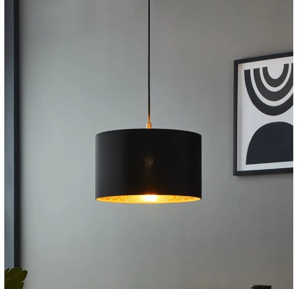 Eglo 900145 - Lampadario a sospensione con filo ZARAGOZA 1xE27/40W/230V diametro 38 cm