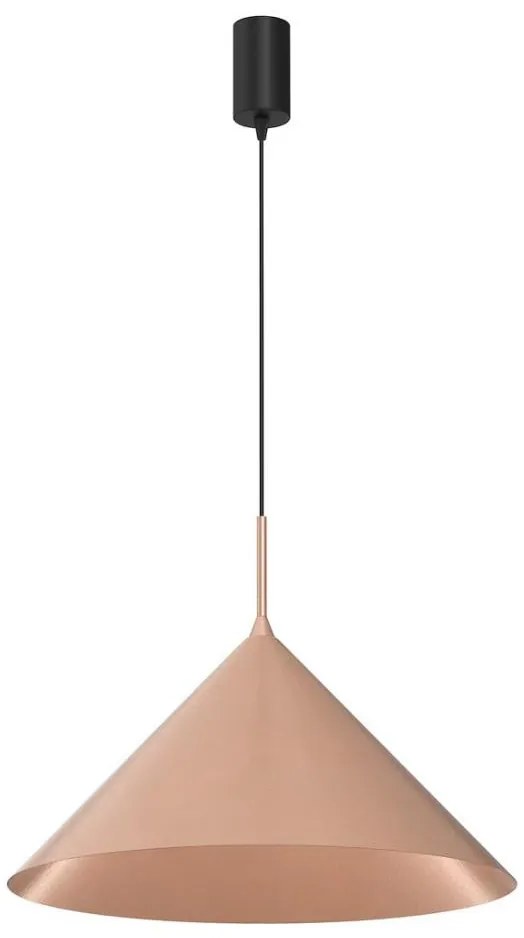 Lampada a sospensione su cavo CAPITAL, 1xGX53/15W/230V, Ø 46 cm, oro rosa