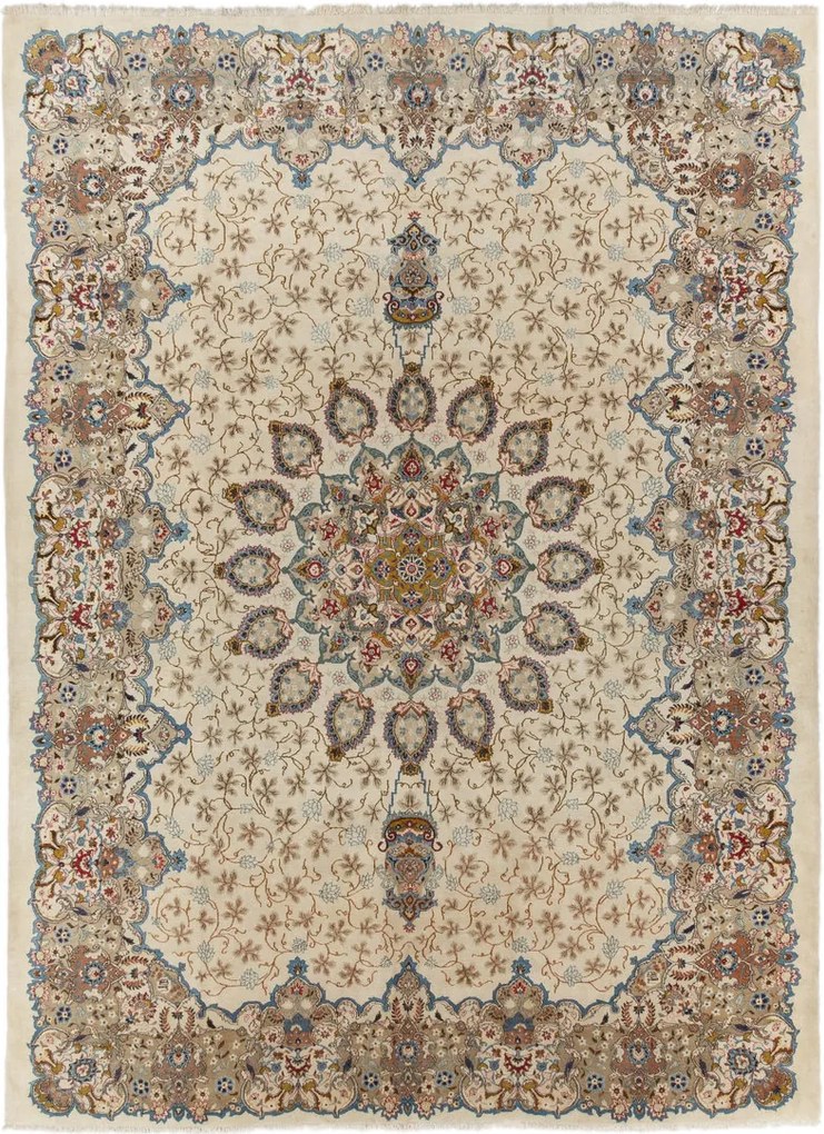 Kashan Tappeto persiano 440 x 320 (Iran) Annodato A Mano