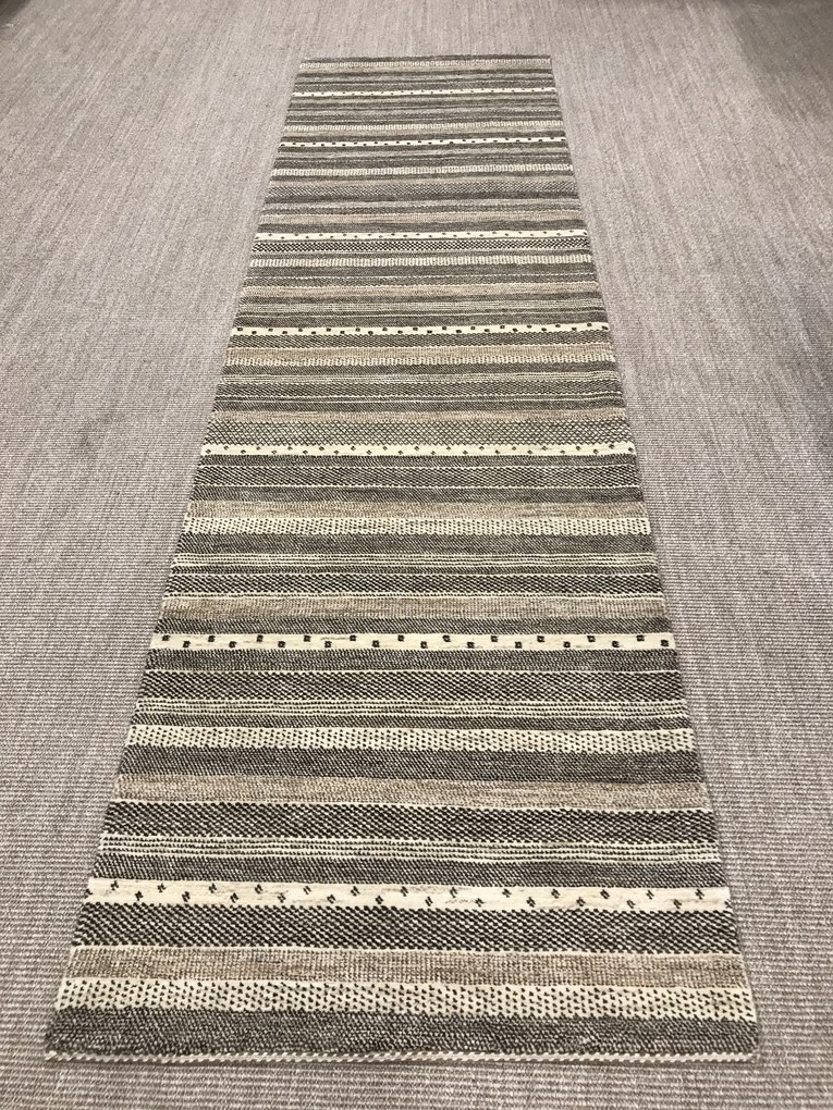 Loribaft Tappeto 300x80 Beige (Iran) Annodato A Mano