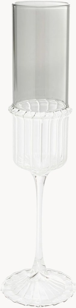 Set di 4 flute da champagne Noelle