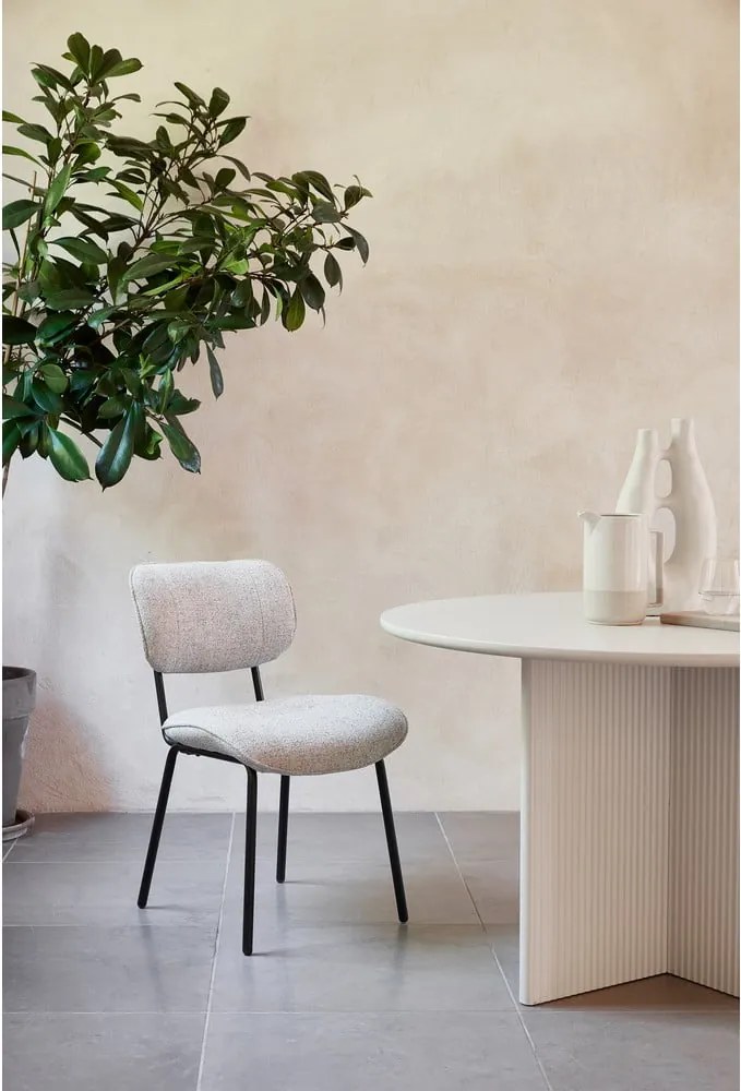 Sedia da pranzo grigio chiaro Buffalo - Unique Furniture