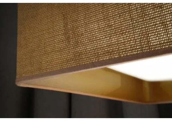 Brilagi-LED Lampada dimmerabile VELVET SQUARE LED/36W/230V Wi-Fi Tuya+telecomando marrone