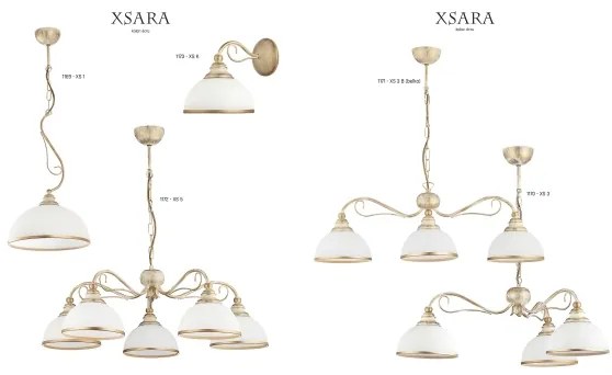 Jupiter 1173 - XS K - Applique XSARA 1xE27/60W/230V