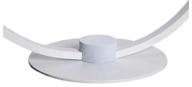 Lampada da tavolo ovale bianca con cornice - SULION