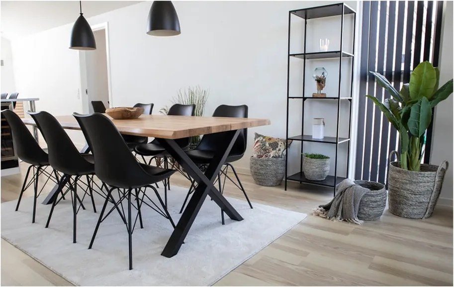 Sedie da pranzo nere in un set di 2 Oslo - House Nordic