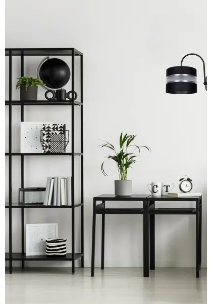 Applique CORAL 1xE27 / 60W / 230V nero