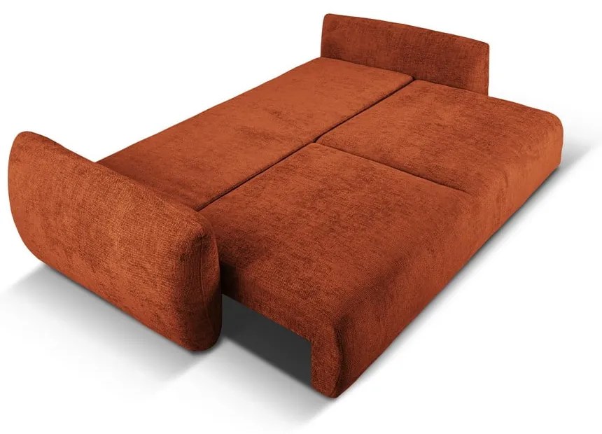 Divano arancione 240 cm Matera - Cosmopolitan Design