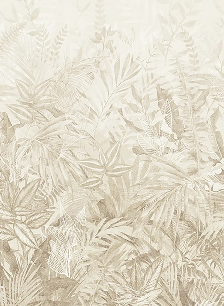 Eijffinger Carta da parati panoramica Linen Leaves - 350703