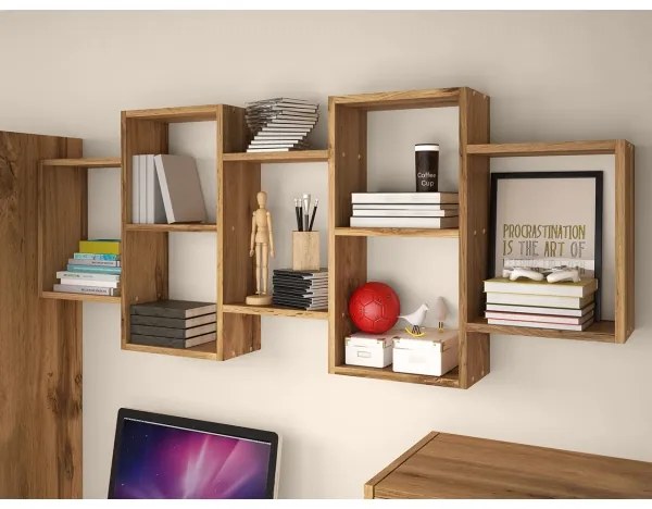 Mensola TRIO 65x161 cm marrone