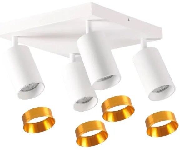 Faretto MARIBEL 4xGU10/10W/230V bianco