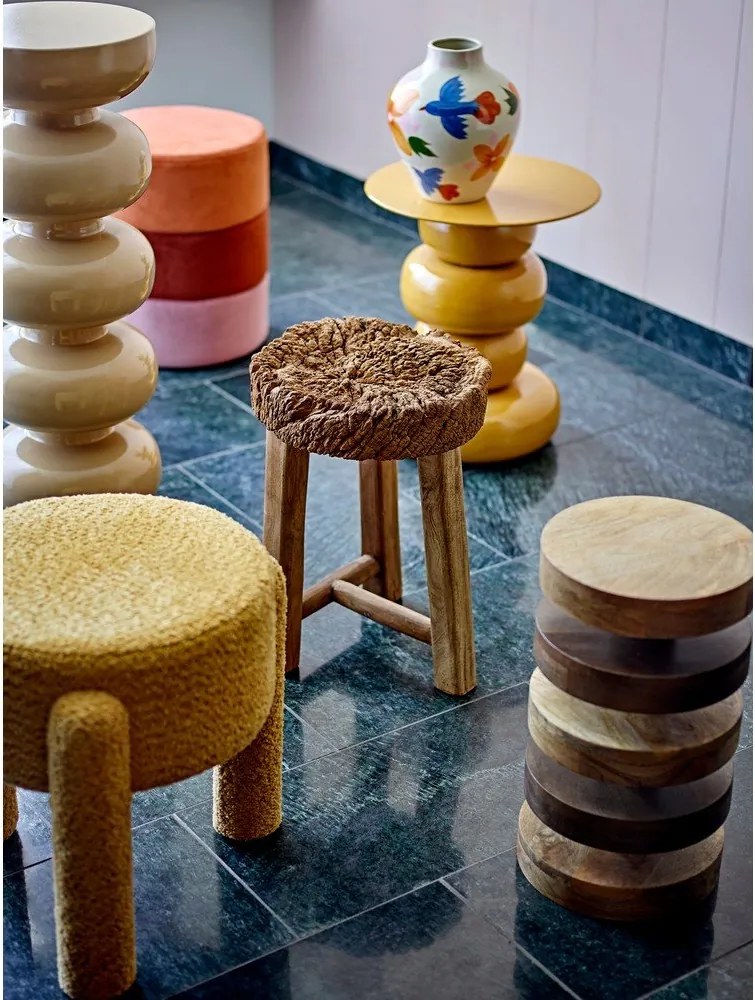 Vaso in gres dipinto a mano (altezza totale 27 cm) Maricala – Bloomingville