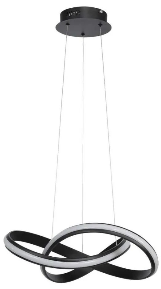 Wofi 6823.01.10.9500 - Lampadario a sospensione con filo LED dimmerabile SOLO LED/28W/230V