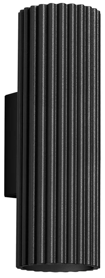 Lampada da parete nera Gleam – Sollux