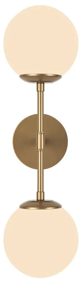 Lampada da parete color oro, lunghezza 58 cm Kruva - Squid Lighting