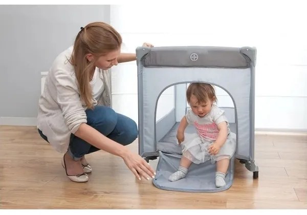 Lionelo - Culla da viaggio STEFI grigio