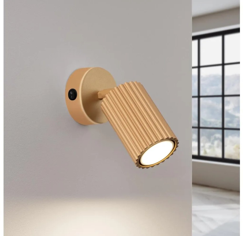 Brilagi - Faretto da parete CRESTO 1xGU10/10W/230V oro