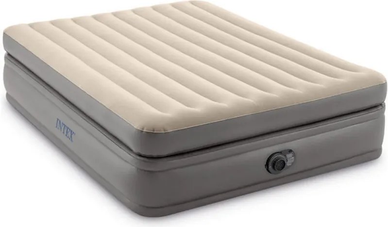 Materasso Airbed Dura-Beam Prime Comfort Elevated con Pompa Elettrica Incorporata Matrimoniale - Intex