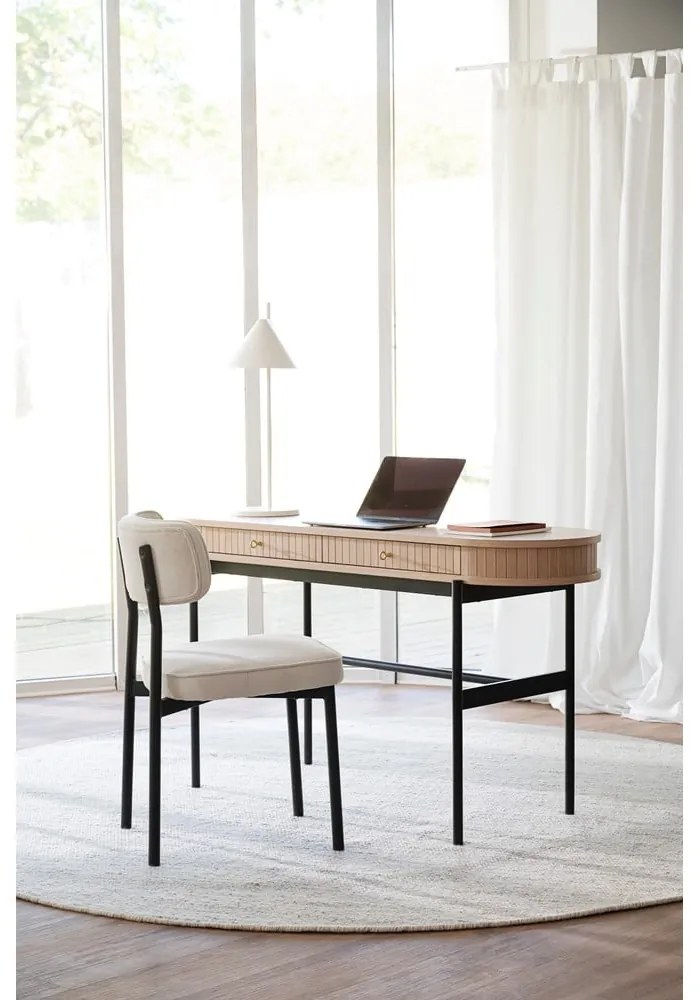 Sedie da pranzo color crema in set di 2 Paisley - Rowico