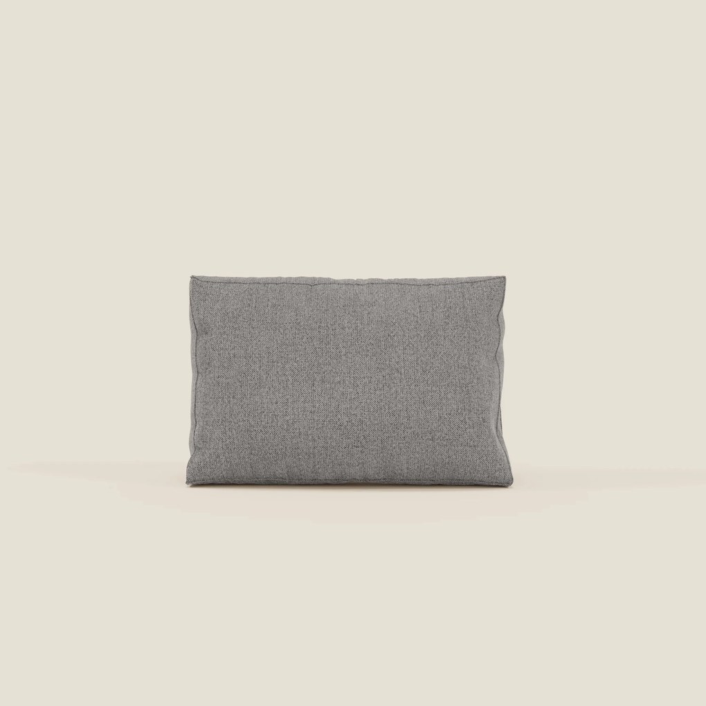 BonBon cuscino schienale – disponibile in 2 misure e tessuto smacchiabile T23 grigio