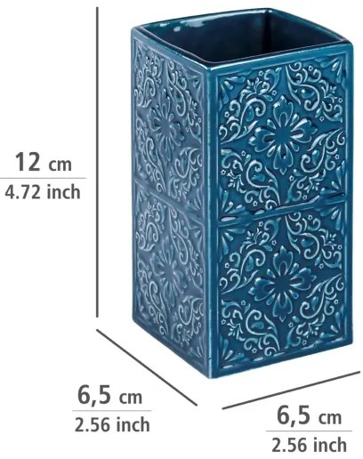 WENKO 22652100 - Bicchiere CORDOBA 6,5x12 cm blu