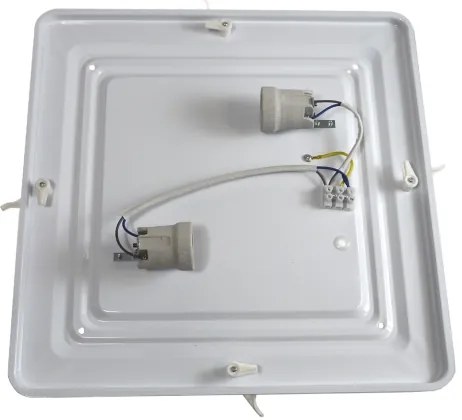 Plafoniera VITAL 2xE27/60W/230V cromo opaco