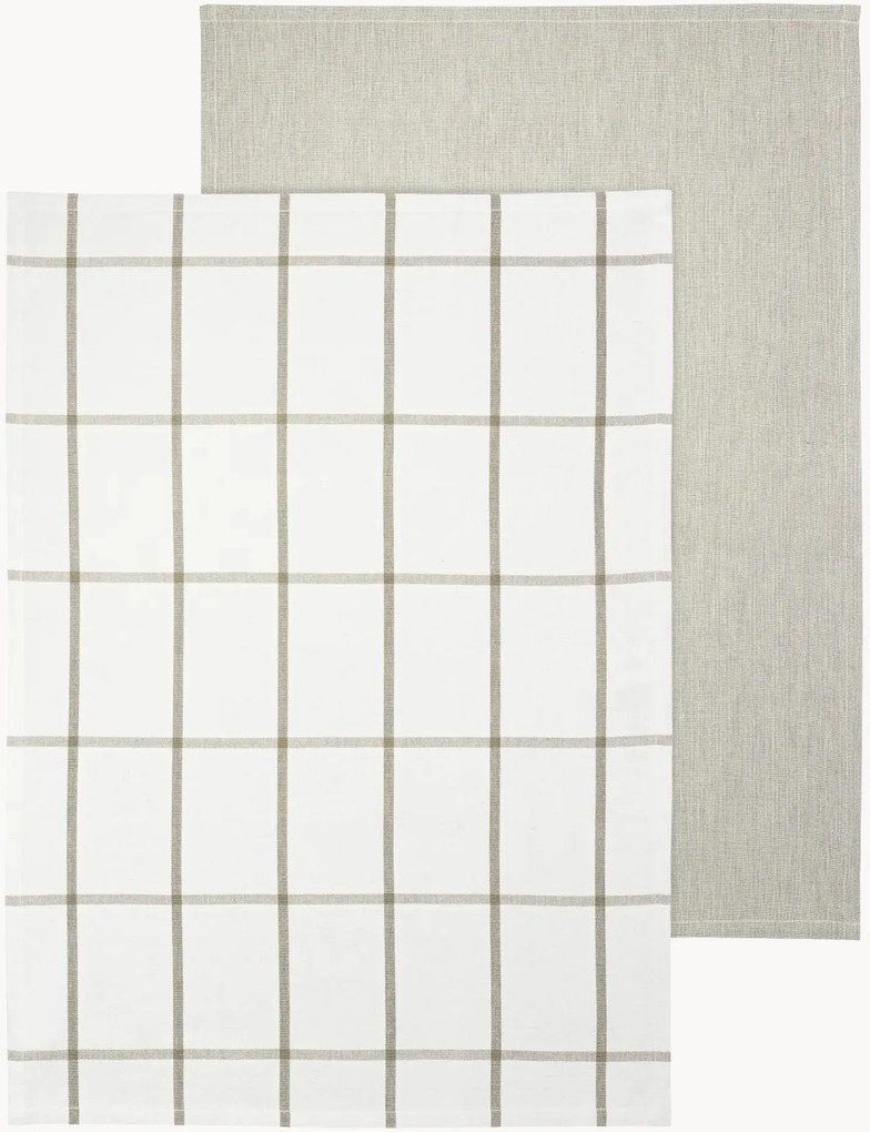 Set di 2 strofinacci in cotone Taulo