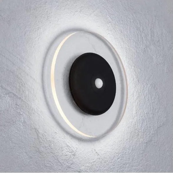 Eglo 75884 - Applique LED RGBW dimmerabile da parete con sensore TREPELLA LED/5V nera + telecomando