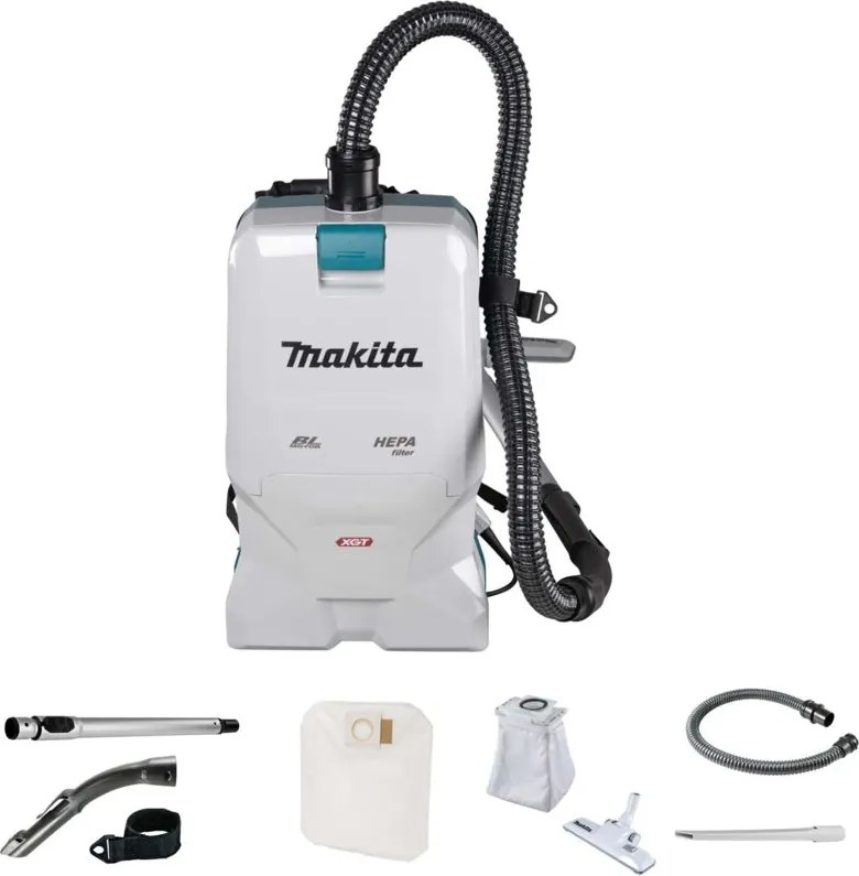 Makita - VC011GZ Aspiratore a zaino Brushless 40 v senza batteria