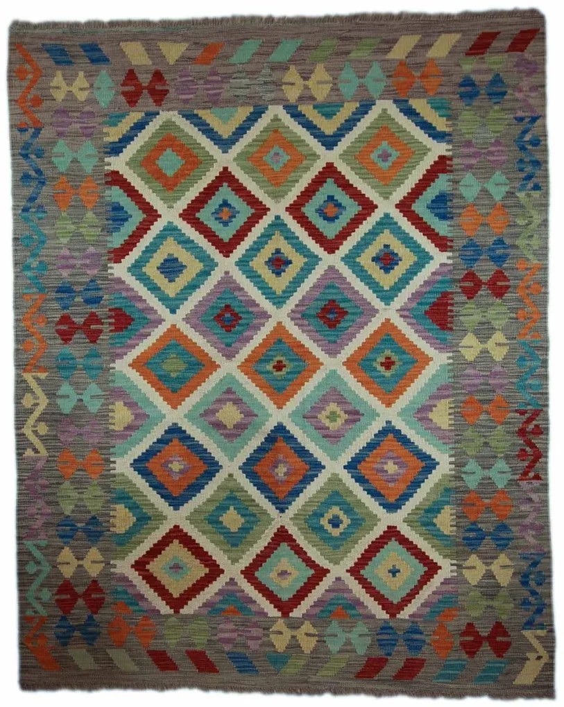 Kilim Tappeto 160x190 (Afghanistan)