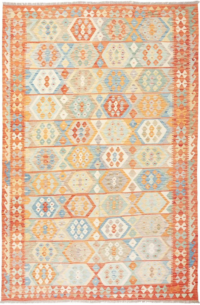 Kilim Tappeto 200 x 300 (Afghanistan) Tessuto A Mano