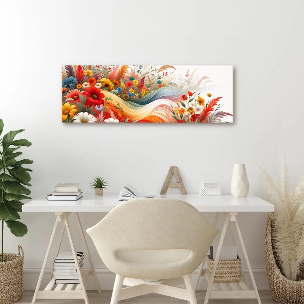 Quadro su tela – Danza dei fiori