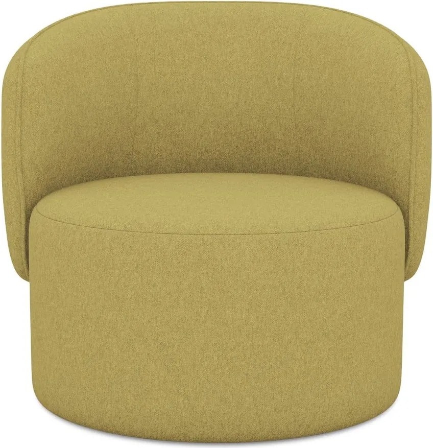 Poltrona color senape Ipo – Makamii