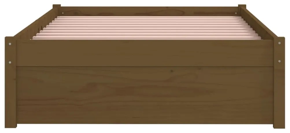 Giroletto miele in legno massello 90x200 cm