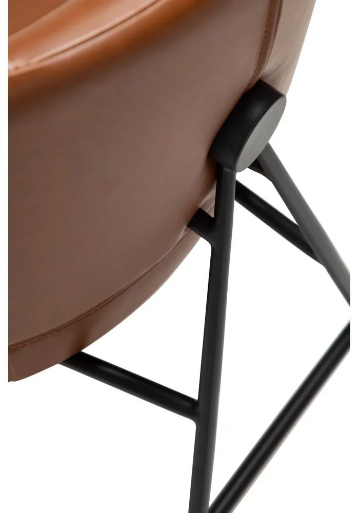 Sedia da pranzo marrone cognac Roost - DAN-FORM Denmark