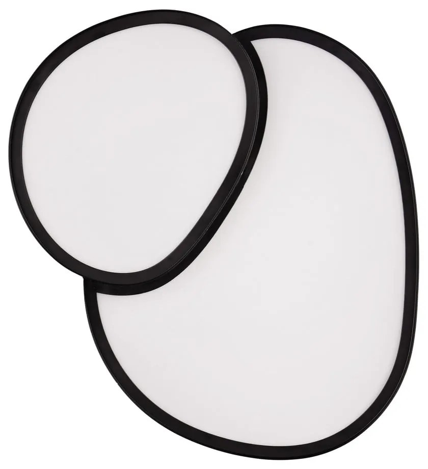 Plafoniera LED nera 36x43,5 cm Rise - Trio