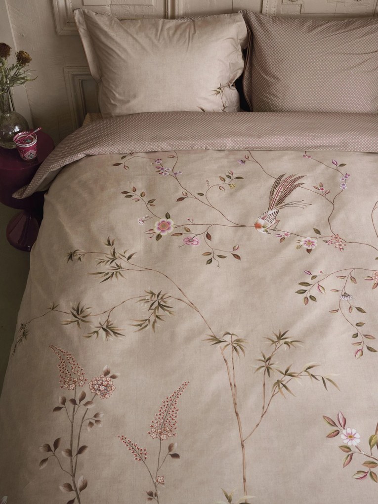 Set di biancheria da letto in percalle di cotone Bamboo Blossom