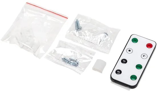 Aigostar - LED RGB Striscia solare dimmerabile LED/5W/3,2V 5+2m IP65 + +TC