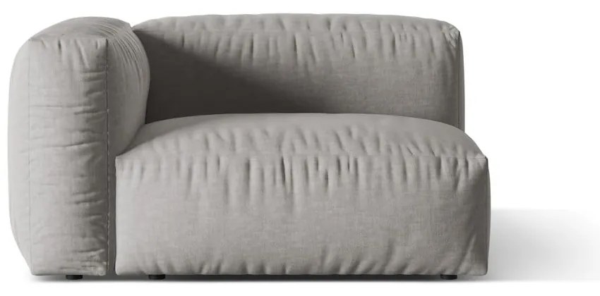 Modulo divano grigio chiaro (angolo sinistro) Martina - Micadoni Home