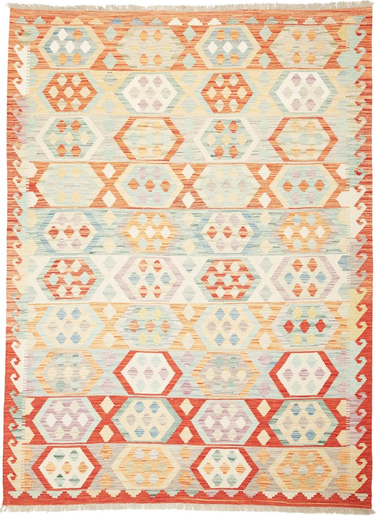 Kilim Tappeto 170x230 (Afghanistan) Tessuto A Mano
