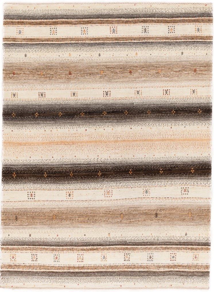 Loribaft Tappeto persiano 150 x 200 Beige (Iran) Annodato A Mano