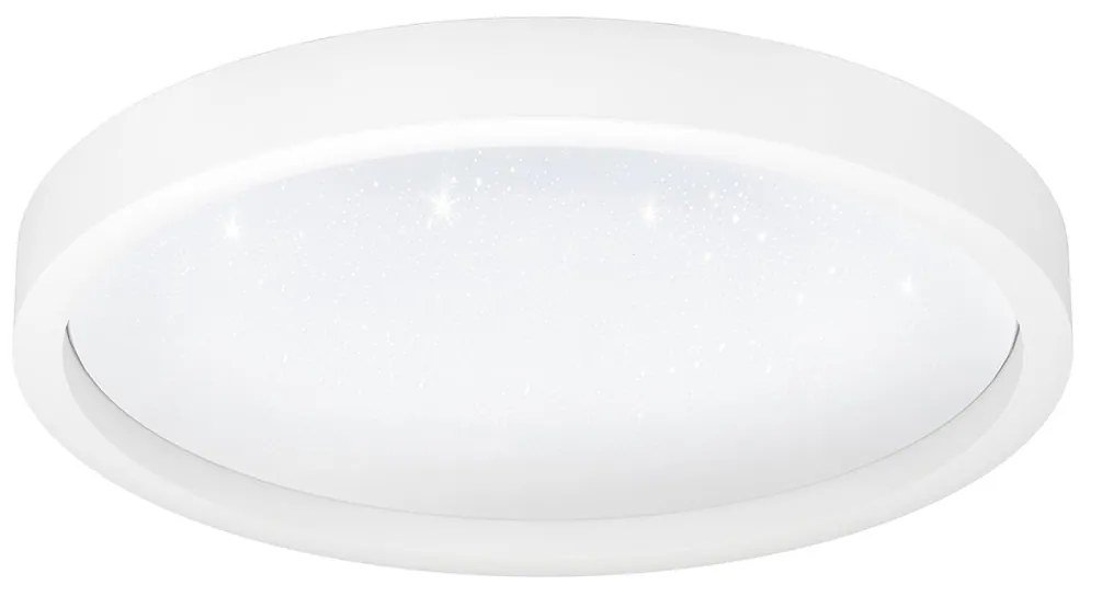 Plafoniera Moderna Montemorelos-Z Alluminio Bianco Luce Led Integrato 17,8W