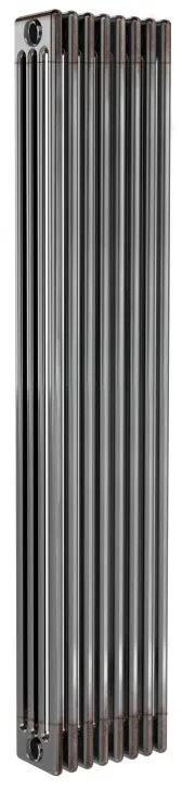 Radiatore acqua calda Comby in acciaio 4 colonne, 8 elementi, interasse 1935 mm, grigio