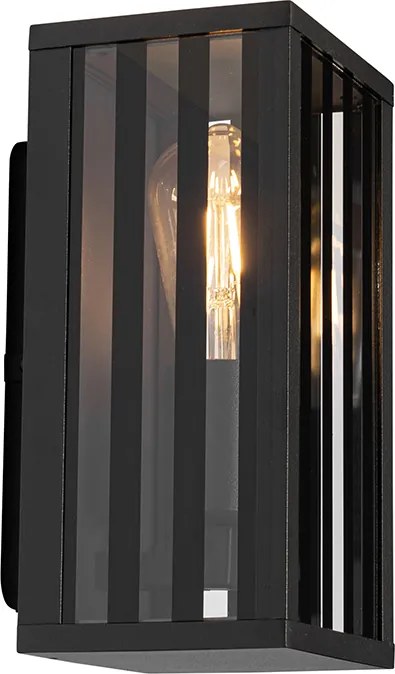 Lampada da parete esterna moderna nera 26 cm IP44 - Dijon